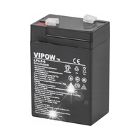 AKUMULATOR ŻELOWY VIPOW 6V 4.5Ah /20HR AUTO QUAD
