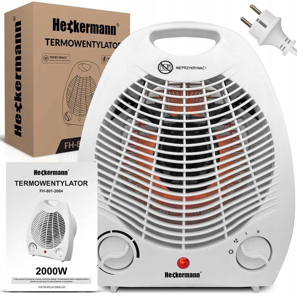 Termowentylator Heckermann Fh-801-2004 zdjęcie 1