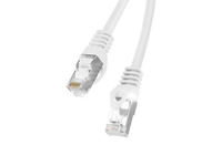 Patchcord Lanberg F/UTP 6 RJ45 / RJ45 0,25 m biały