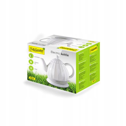 Czajnik elektryczny Maestro MR-070 1200 W 1,2 l biały na Arena.pl