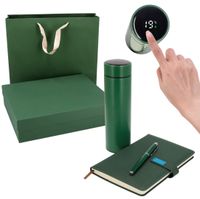 Zestaw prezentowy NOTES niedatowany, TERMOS z wyświetlaczem LCD upominkowy