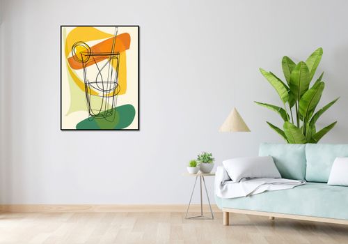 Plakat 75x100cm Koktajl Artystyczny na Arena.pl