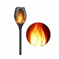 Lampka SOLARNA Płomień 1000mAh 96LED POCHODNIA IP65 1szt