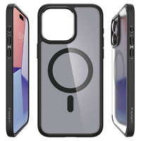 spigen ultra hybrid mag magsafe iphone 15 pro max frost black