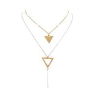 Warstwowy naszyjnik z agatami by Klaudia Nieścior (C25/KN/05AU-AG)