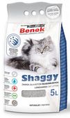 Żwirek dla kotów długowłosych Super Benek Shaggy + saszetka Super Sorb 5L