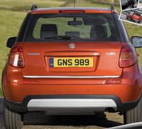 SUZUKI SX4 - LISTWA CHROM Chromowana Klapa Tuning