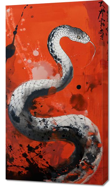 Obraz 50x90cm Smoczy Oddech Węża zdjęcie 1
