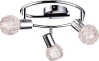 Sufitowa lampa regulowana Alpina K-C9590A/3 z kryształkami chrom