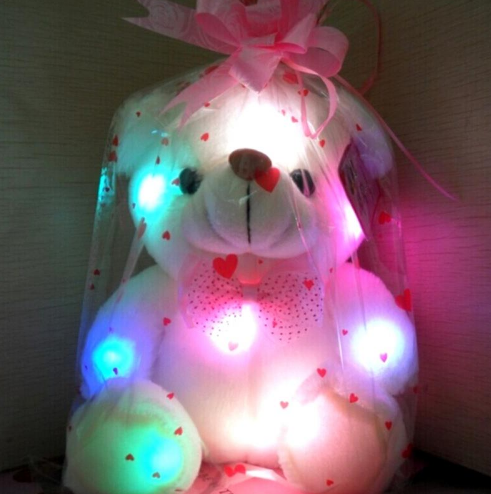 Świecący miś LED na Arena.pl