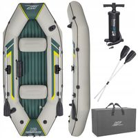 BESTWAY 65160 PONTON RANGER ELITE X3 RAFT SET 3 OS. POMPKA + WIOSŁA