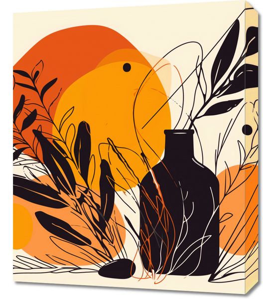 Obraz 50x60cm Jaskrawy Zachód zdjęcie 1