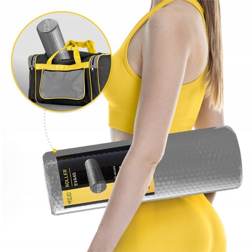 ROLLER WAŁEK DO MASAŻU PLECÓW CIAŁA STÓP NÓG Z WYPUSTKAMI REGENERACJA 45CM na Arena.pl