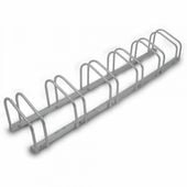 16136 Stojak rowerowy 6-miejscowy metalowy malowany proszkowo solidny