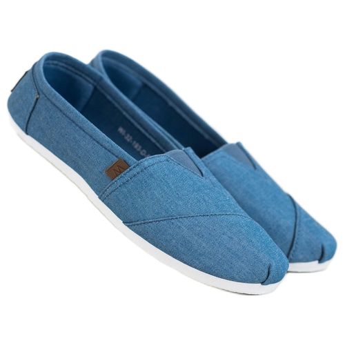Błękitne Trampki Slip On r.41 na Arena.pl