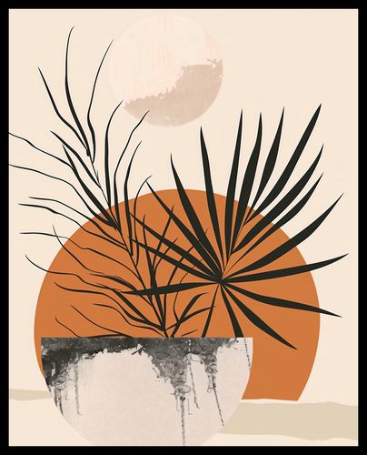 Plakat 40x50cm Palmowy Zachód na Arena.pl