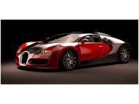 OBRAZ CZERWONE BUGATTI VEYRON