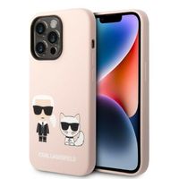 Karl Lagerfeld KLHMP14XSSKCI iPhone 14 Pro Max 6,7" hardcase jasnoróżowy