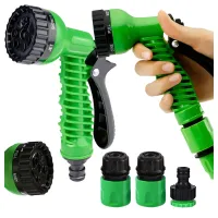 Pistolet Zraszacz Regulowany do Węża Ogrodowy Zraszania 7 Trybów 3 Złączki