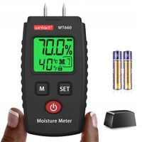 MIERNIK WILGOCI WILGOTNOŚCI WILGOTNOŚCIOMIERZ DREWNA DRZEWA + 2XAKU