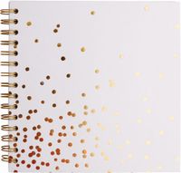 album na spirali golden dots 20x20cm,30ark