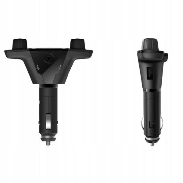 Transmiter Samochodowy FM Bluetooth 5.0 USB micro SD 8w1 AUX Ładowarka zdjęcie 2