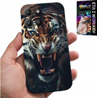 ETUI DO MOTOROLA MOTO G15 - TYGRYS LEW SAFARI ZWIERZĘCE WZORY PLECKI