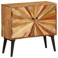 Szafka z litego drewna mango, 85 x 30 x 75 cm