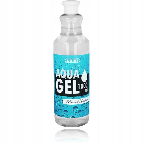 Aqua Gel 1000ml Wodny Żel Intymny Profesjonalny Lubrykant Dla Par I na Arena.pl