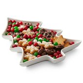 Talerz Świąteczny na Przekąski Przystawki Desery na Boże Narodzenie Stół