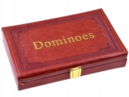 Gra logiczna DOMINO w eleganckie pudełko GR0335 na Arena.pl