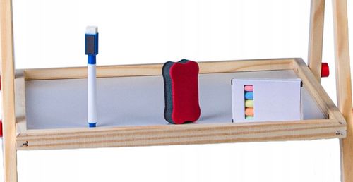 TABLICA DREWNIANA DWUSTRONNA KREDOWA MAGNETYCZNA na Arena.pl