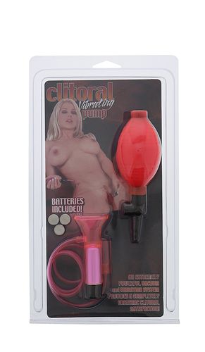 Pompka-Clitoral Vibrating Pump - Clear Hot Pink na Arena.pl