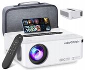 Projektor Rzutnik Full HD 4K 12000lm WiFi Android + Torba + Kabel HDMI