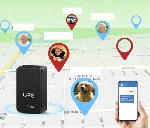 MINI LOKALIZATOR GPS GF-07 MAGNES PODSŁUCH 400mAh na Arena.pl
