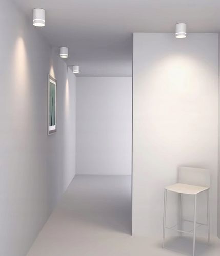 Oprawa Natynkowa Halogenowa Tuba GU10 LED sufitowa spot biała na Arena.pl