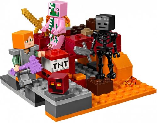 LEGO Polska Minecraft Walka w Netherze na Arena.pl