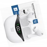 Bezprzewodowe earbuds T60 białe dokanałowe BT do Motorola Edge 70 Pro 5G