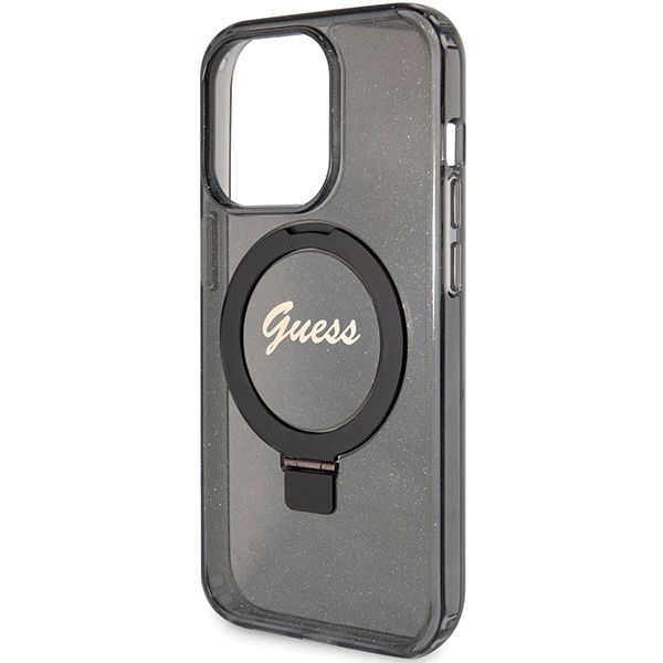 Etui Guess do iPhone 15 Pro, Czarny, MagSafe zdjęcie 6