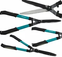 NOŻYCE OGRODOWE SZPALEROWE FALISTE DO ŻYWOPŁOTU STAL HARTOWANA SEKATOR