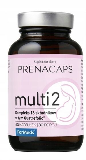 FORMEDS PRENACAPS MULTI 2 60k DLA KOBIET W CIĄŻY zdjęcie 2