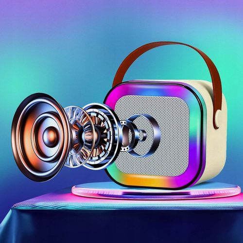 ZESTAW DO KARAOKE DLA DZIECI 2 MIKROFONY GŁOŚNIK BEZPRZEWODOWY NA BLUETOOTH na Arena.pl