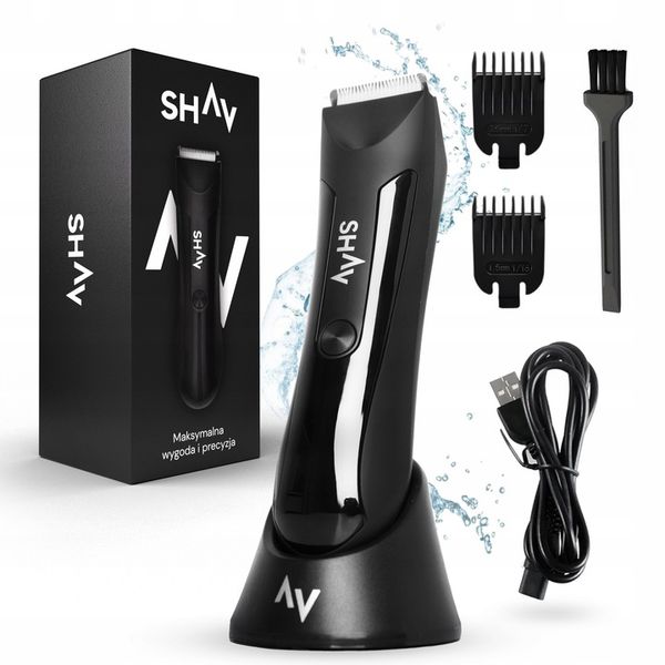 SHAV Maszynka do Strzyżenia Golenia Włosów Zarostu | PREZENT dla Mężczyzn zdjęcie 1