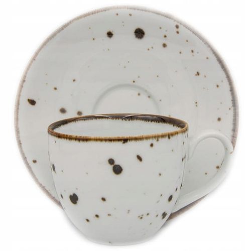 Alumina Bogucice White Filiżanka ze spodkiem 300ml na Arena.pl