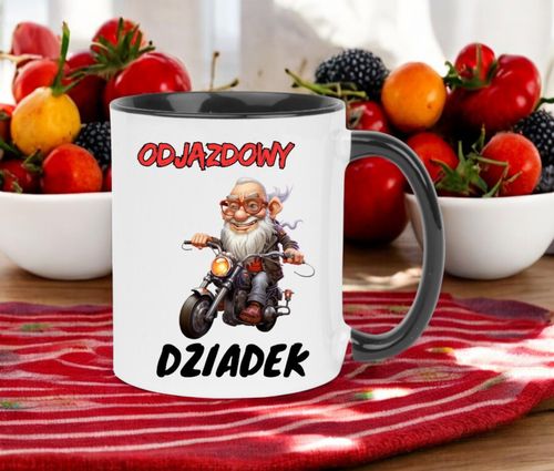 KUBEK Z NADRUKIEM ŚMIESZNY PREZENT DZIEŃ DZIADKA URODZINY IMIENINY DZIADEK na Arena.pl