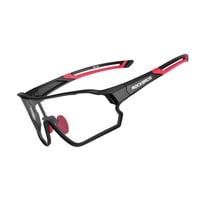 okulary rowerowe fotochromowe z ramką i filtrami uv 400 uva i uvb