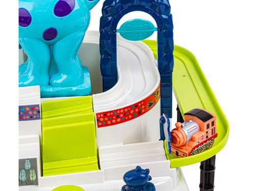 KOLOROWY  TOR PRZESZKÓD  POJAZDY DINOZAUR na Arena.pl