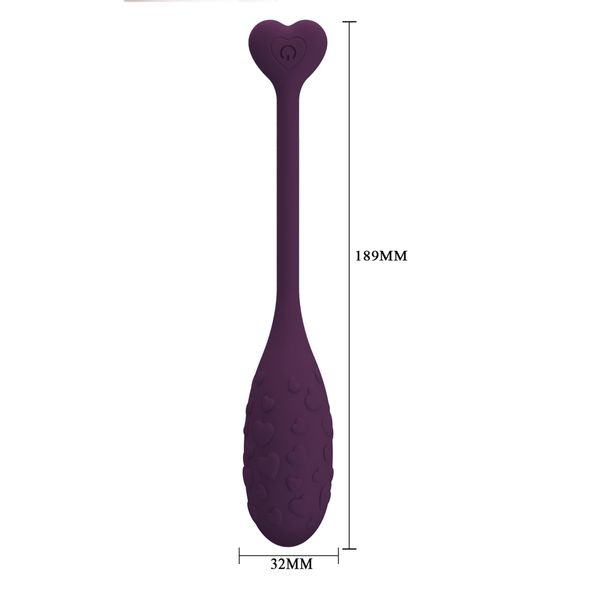 Pretty Love - Fisherman Purple, 12 Vibration Functions Mobile App Remote zdjęcie 7