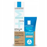 LA ROCHE POSAY EFFACLAR DUO+M Krem Przeciw Niedoskonałościom 40ml+ Żel