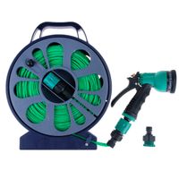 Wąż Ogrodowy Rozwijany Z Pistoletem Na Rolce 15M
